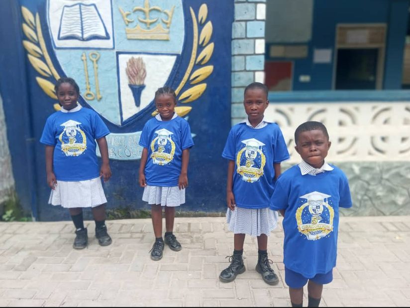 OSAAH Daylight pupils displaying school pride