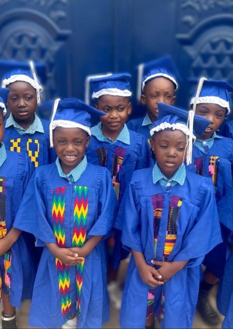 OSAAH Daylight pupils dressed for graduation